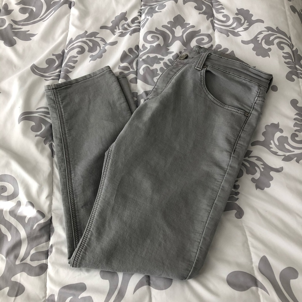 Vintage Genes Black Light Gray Pants